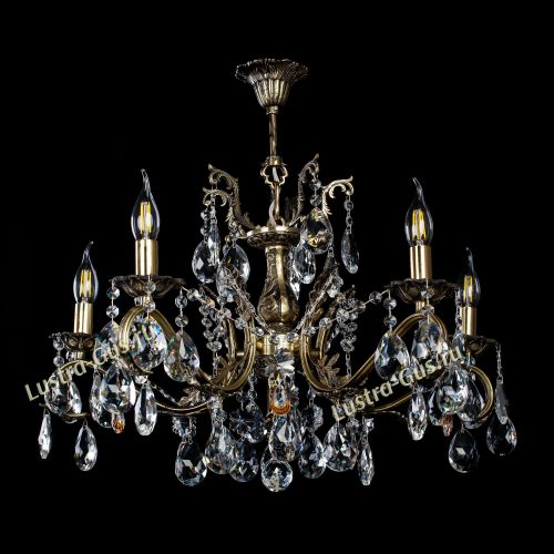 Люстра бронзовая Милана №5 в Подольске Гусь Хрустальный