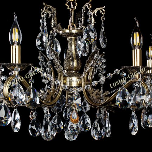 Люстра бронзовая Милана №5 в Подольске Гусь Хрустальный