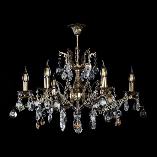 Люстра бронзовая Милана №6 Звездочка в Подольске Гусь Хрустальный