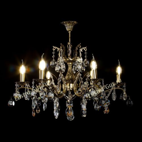 Люстра бронзовая Милана №6 Звездочка в Подольске Гусь Хрустальный