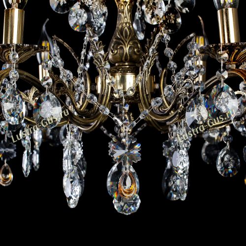 Люстра бронзовая Милана №6 Звездочка в Подольске Гусь Хрустальный