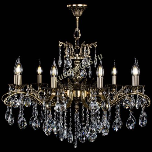 Люстра бронзовая Милана №9/2 баден в Подольске Гусь Хрустальный