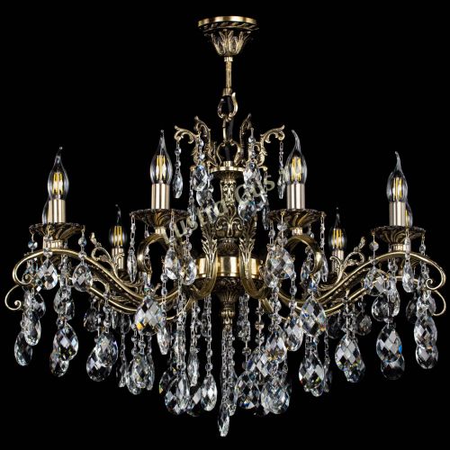 Люстра бронзовая Милана №9/2 баден в Подольске Гусь Хрустальный