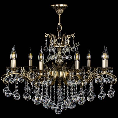 Люстра бронзовая Милана №9/2 шар в Подольске Гусь Хрустальный