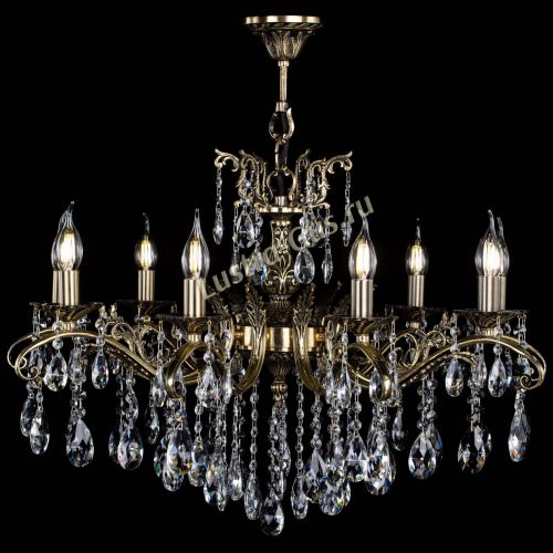 Люстра бронзовая Милана №9/2 журавлик в Подольске Гусь Хрустальный