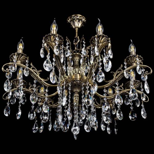 Люстра бронзовая Милана №9/2 журавлик в Подольске Гусь Хрустальный