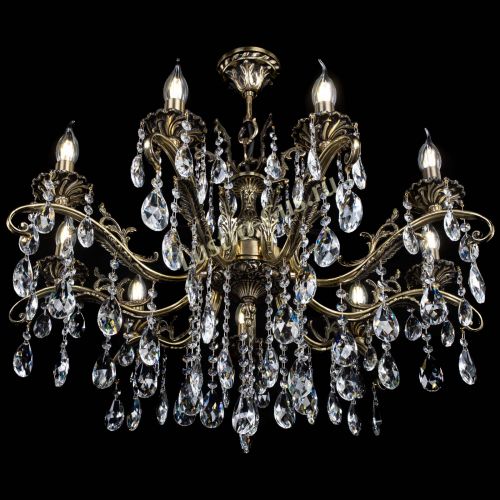 Люстра бронзовая Милана №9/2 журавлик в Подольске Гусь Хрустальный