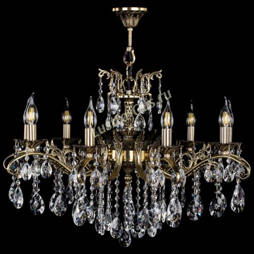 Люстра бронзовая Милана №9/2 звездочка в Подольске Гусь Хрустальный