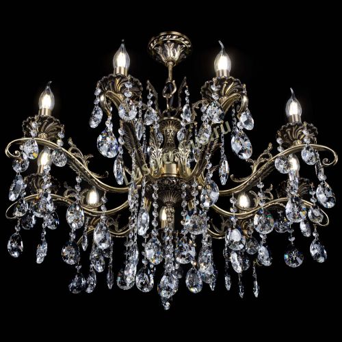 Люстра бронзовая Милана №9/2 звездочка в Подольске Гусь Хрустальный