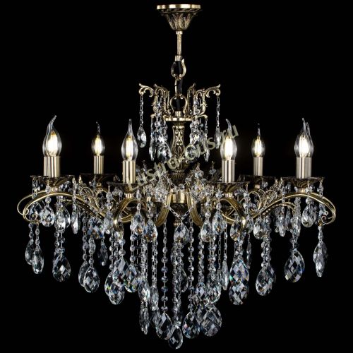 Люстра бронзовая Милана №9 баден в Подольске Гусь Хрустальный
