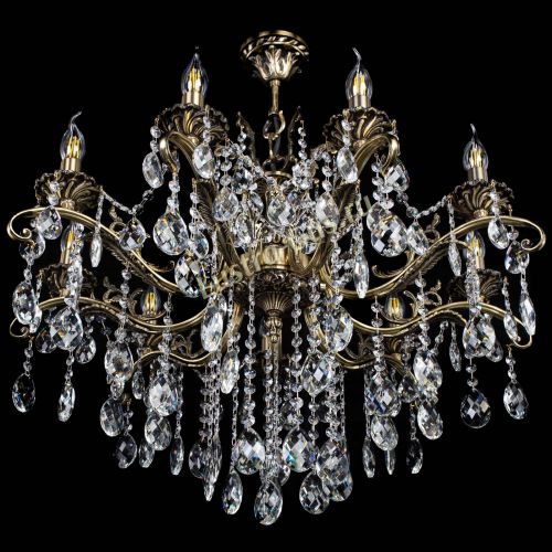 Люстра бронзовая Милана №9 баден в Подольске Гусь Хрустальный