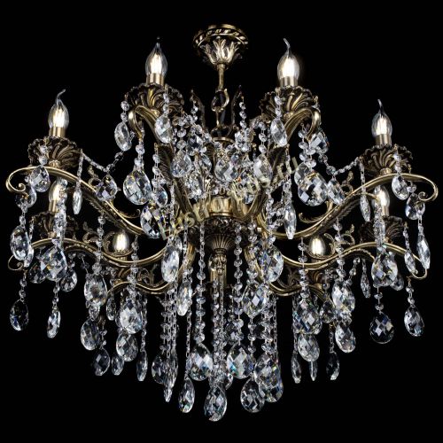 Люстра бронзовая Милана №9 баден в Подольске Гусь Хрустальный