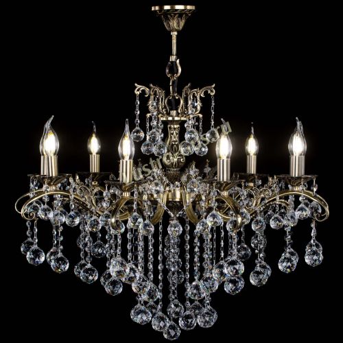 Люстра бронзовая Милана №9 шар в Подольске Гусь Хрустальный