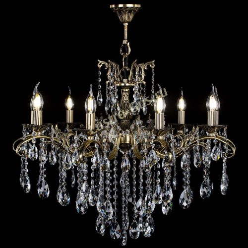 Люстра бронзовая Милана №9 журавлик в Подольске Гусь Хрустальный