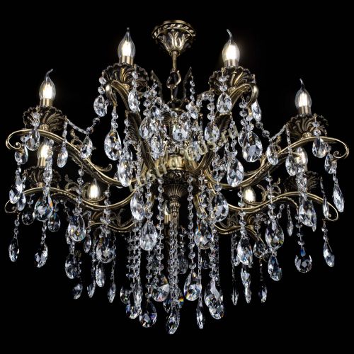 Люстра бронзовая Милана №9 журавлик в Подольске Гусь Хрустальный