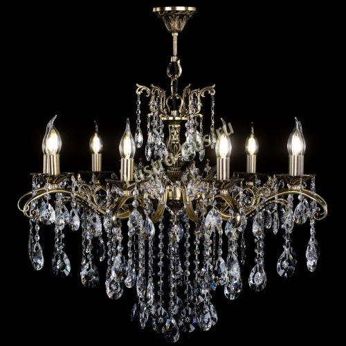 Люстра бронзовая Милана №9 звездочка в Подольске Гусь Хрустальный