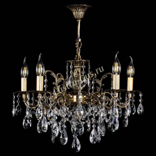 Люстра бронзовая Муза №5 журавлик в Подольске Гусь Хрустальный