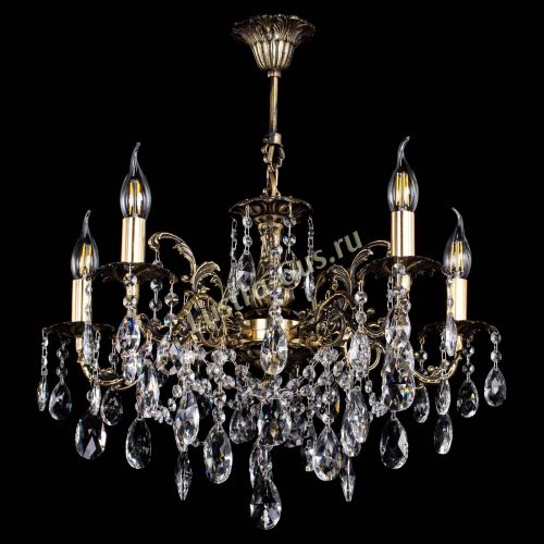 Люстра бронзовая Муза №5 журавлик в Подольске Гусь Хрустальный