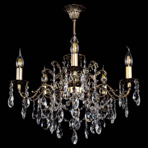 Люстра бронзовая Муза №5 журавлик в Подольске Гусь Хрустальный