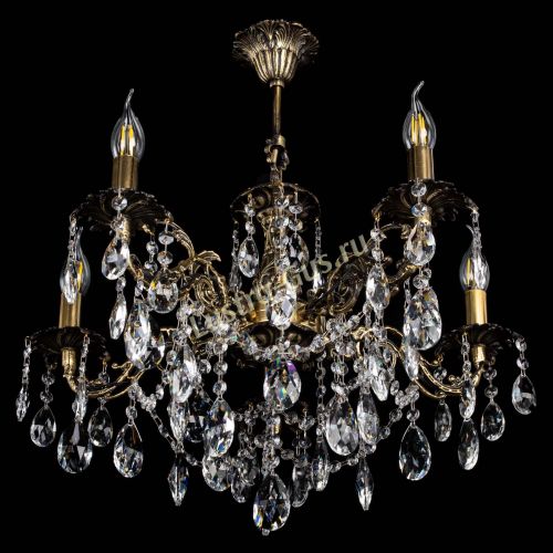 Люстра бронзовая Муза №5 журавлик в Подольске Гусь Хрустальный