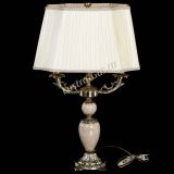 Бронзовая настольная лампа Антик №2 с камнем в Подольске