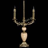 Бронзовая настольная лампа Антик №2 с камнем в Подольске