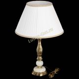 Бронзовая настольная лампа Оникс №1 с большим абажуром в Подольске Бронзовая настольная лампа Оникс №1 с большим абажуром в Подольске