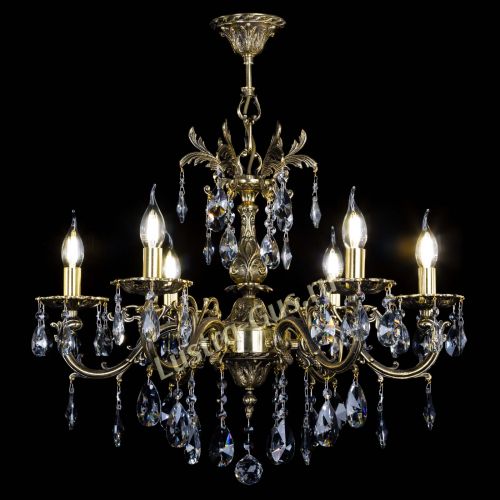 Люстра бронзовая Олимпия №6/1 лучик в Подольске Гусь Хрустальный