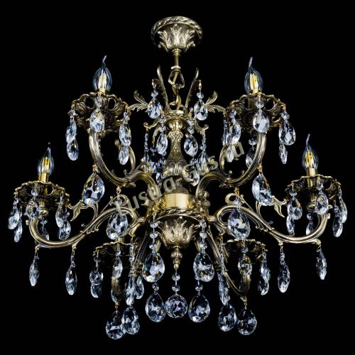 Люстра бронзовая Олимпия №6/1 журавлик в Подольске Гусь Хрустальный