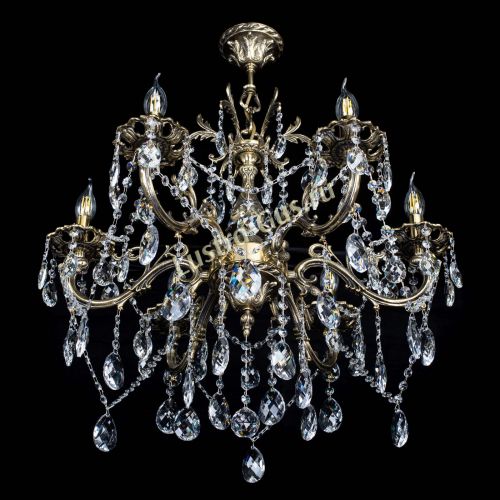 Люстра бронзовая Олимпия №6/3 баден в Подольске Гусь Хрустальный