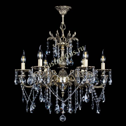 Люстра бронзовая Олимпия №6/3 лучик в Подольске Гусь Хрустальный