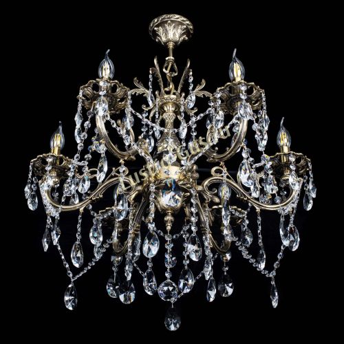 Люстра бронзовая Олимпия №6/3 лучик в Подольске Гусь Хрустальный