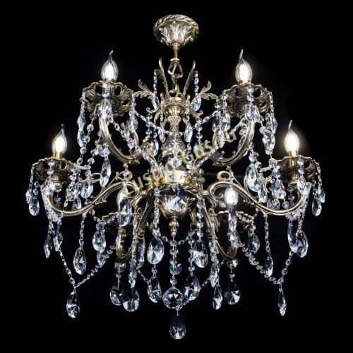 Люстра бронзовая Олимпия №6/3 лучик в Подольске Гусь Хрустальный