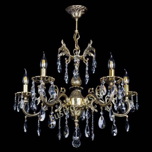 Люстра бронзовая Олимпия №5/1 лучик в Подольске Гусь Хрустальный