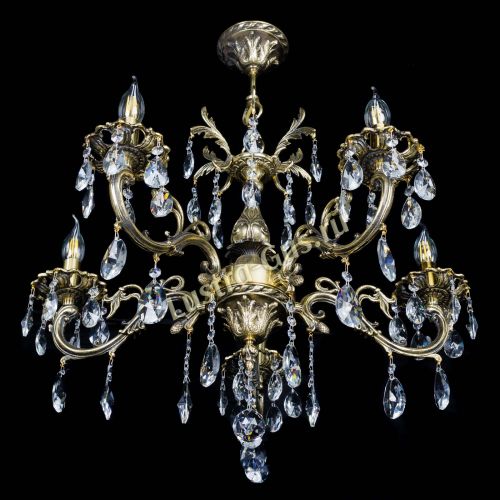 Люстра бронзовая Олимпия №5/1 лучик в Подольске Гусь Хрустальный