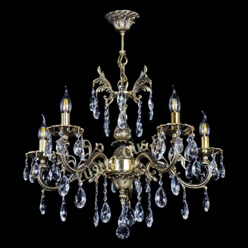 Люстра бронзовая Олимпия №5/1 журавлик в Подольске Гусь Хрустальный