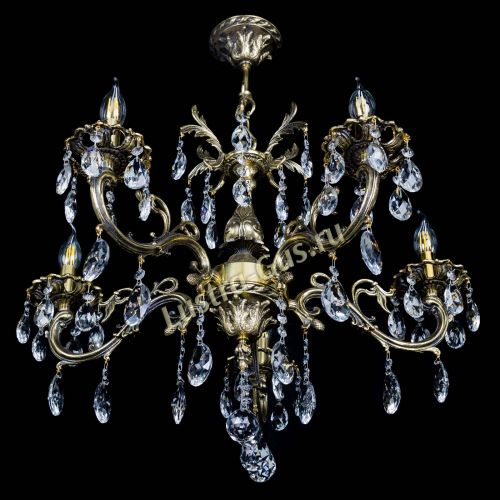 Люстра бронзовая Олимпия №5/1 журавлик в Подольске Гусь Хрустальный