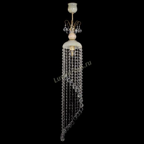 Люстра бронзовая Оникс №1/2 шар в Подольске Гусь Хрустальный