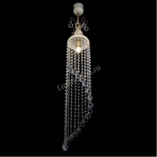 Люстра бронзовая Оникс №1/2 шар в Подольске Гусь Хрустальный