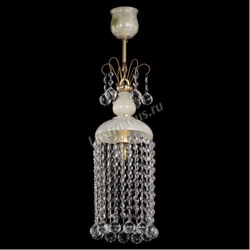 Люстра бронзовая Оникс №1 шар в Подольске Гусь Хрустальный