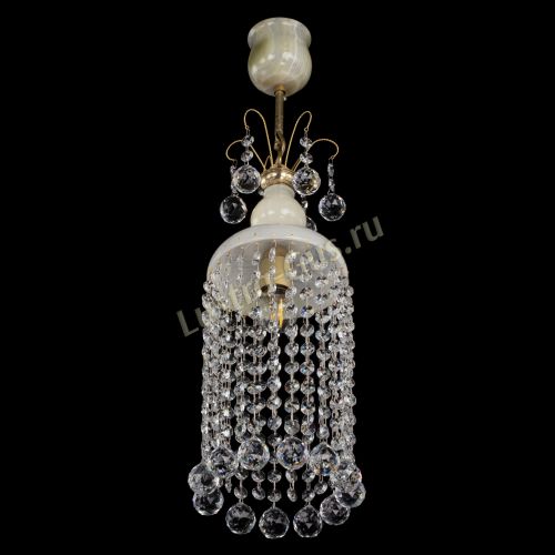 Люстра бронзовая Оникс №1 шар в Подольске Гусь Хрустальный
