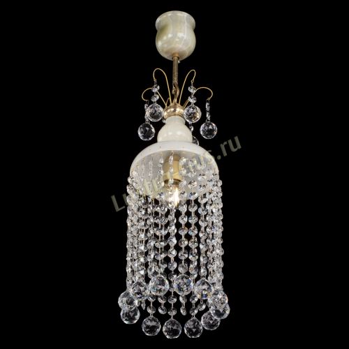 Люстра бронзовая Оникс №1 шар в Подольске Гусь Хрустальный