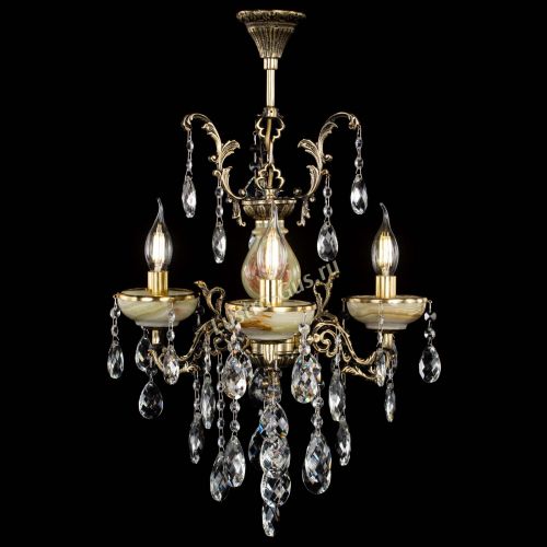 Люстра бронзовая Оникс №3/1 баден в Подольске Гусь Хрустальный