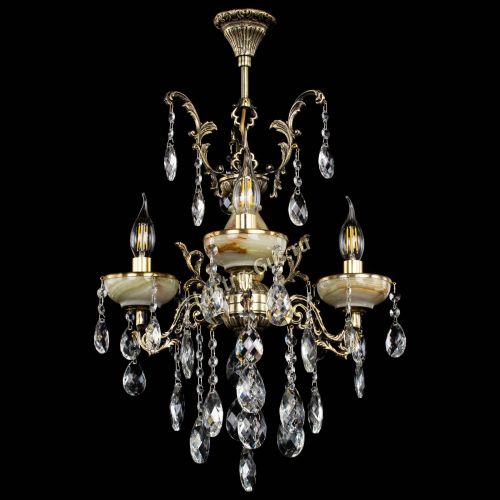 Люстра бронзовая Оникс №3/1 баден в Подольске Гусь Хрустальный