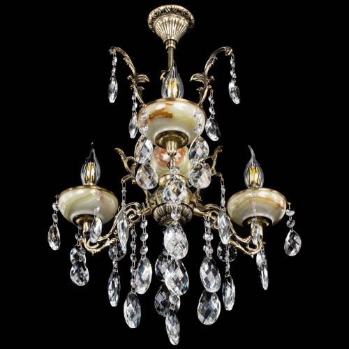 Люстра бронзовая Оникс №3/1 баден в Подольске Гусь Хрустальный