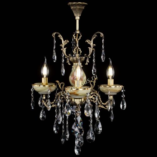 Люстра бронзовая Оникс №3/1 лучик в Подольске Гусь Хрустальный