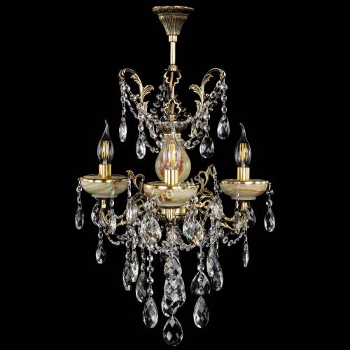 Люстра бронзовая Оникс №3/2 баден в Подольске Гусь Хрустальный