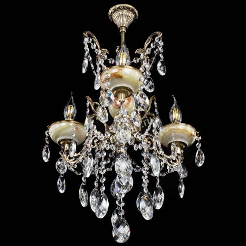 Люстра бронзовая Оникс №3/2 баден в Подольске Гусь Хрустальный