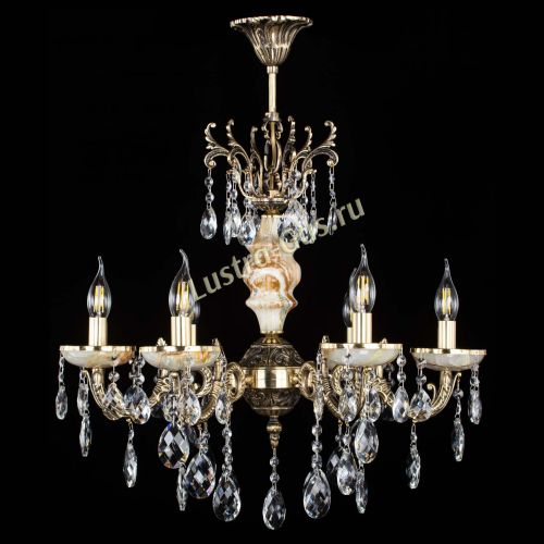 Люстра бронзовая Оникс №6/1 баден в Подольске Гусь Хрустальный