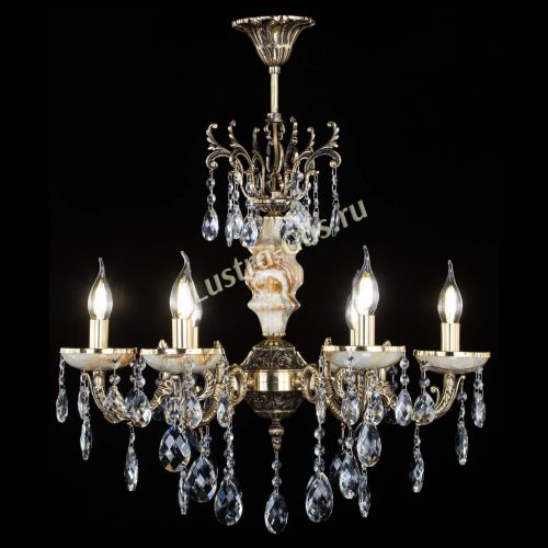 Люстра бронзовая Оникс №6/1 баден в Подольске Гусь Хрустальный